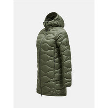 Parka puchowa damska Peak Performance W Helium Down Parka zielony
