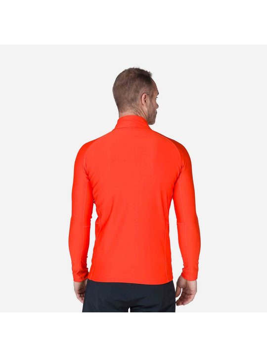 Bluza ROSSIGNOL Classique 1/2 Zip pomarańczowy
