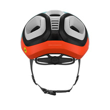 Kask rowerowy POC Amidal niebiesko pomarańczowy
