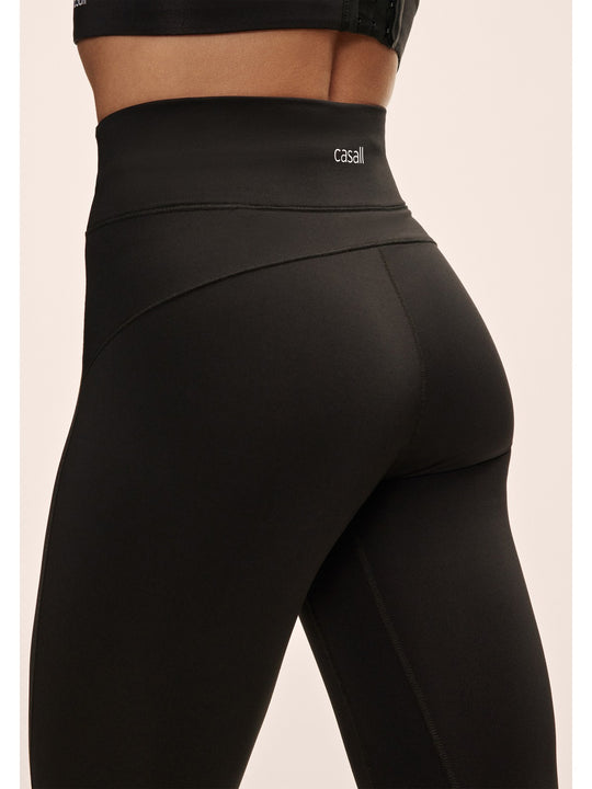 Legginsy treningowe damskie CASALL Essential 3/4 Tights kolor czarny
