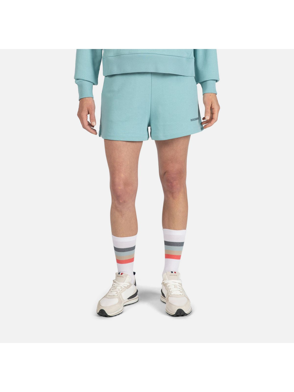 Szorty damskie ROSSIGNOL W Presset Short niebieski - Adventure Sports