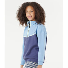 Bluza RIP CURL SUNSET SKIES 1/4 ZIP-GIRL niebieska
