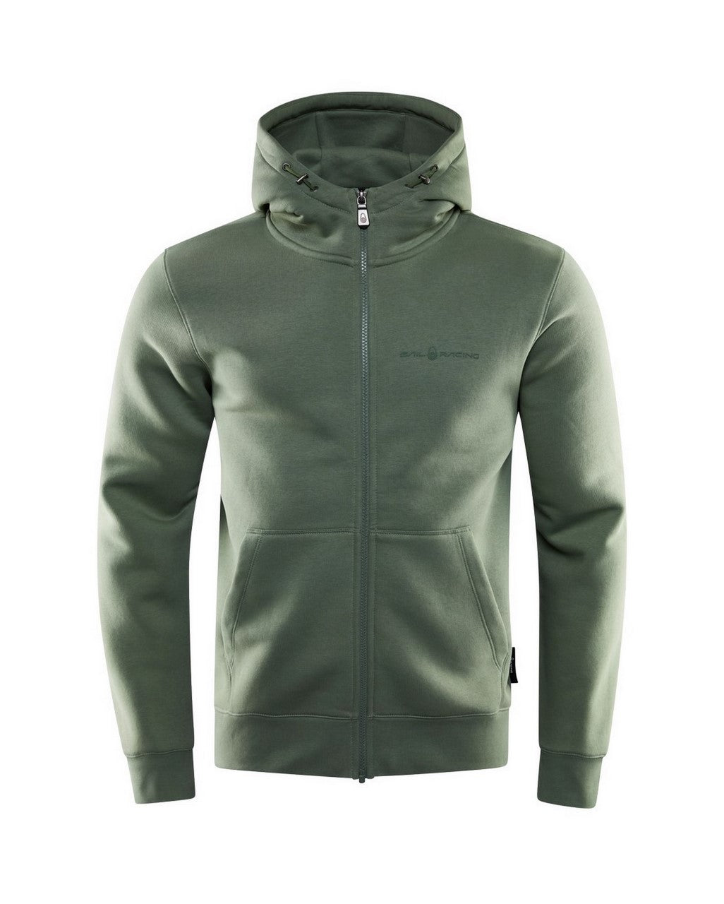 Bluza rozpinana z kapturem Sail Racing BOWMAN LOGO ZIP HOOD zielona