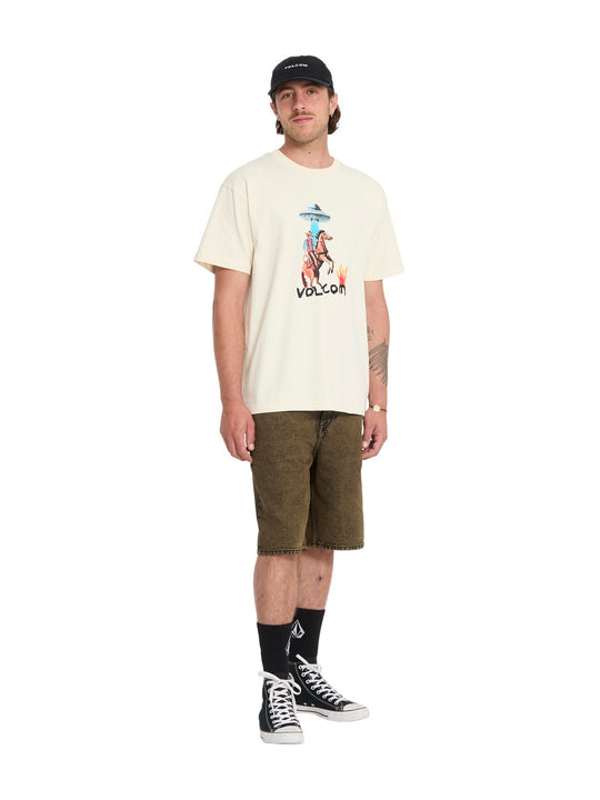 Koszulka męska VOLCOM Fa Mickey Mason 1 Sst biały

