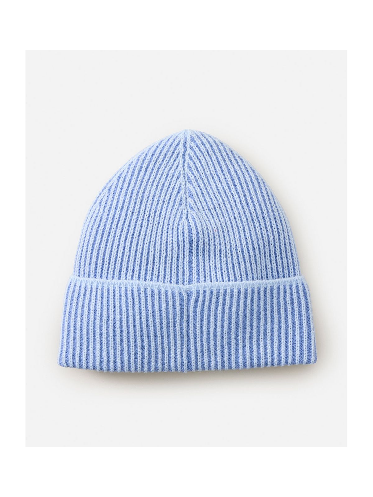 Czapka RIP CURL 2 TONE RIBBED REG BEANIE niebieska