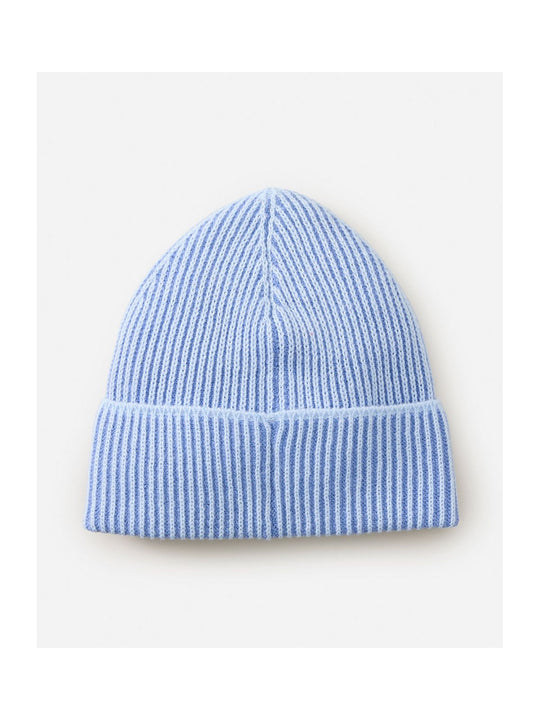 Czapka RIP CURL 2 TONE RIBBED REG BEANIE niebieska

