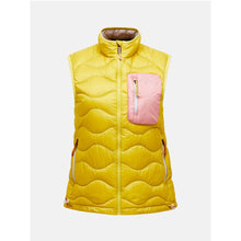 Kamizelka damska PEAK PERFORMANCE W Helium Utility Down Vest kolor żółty
