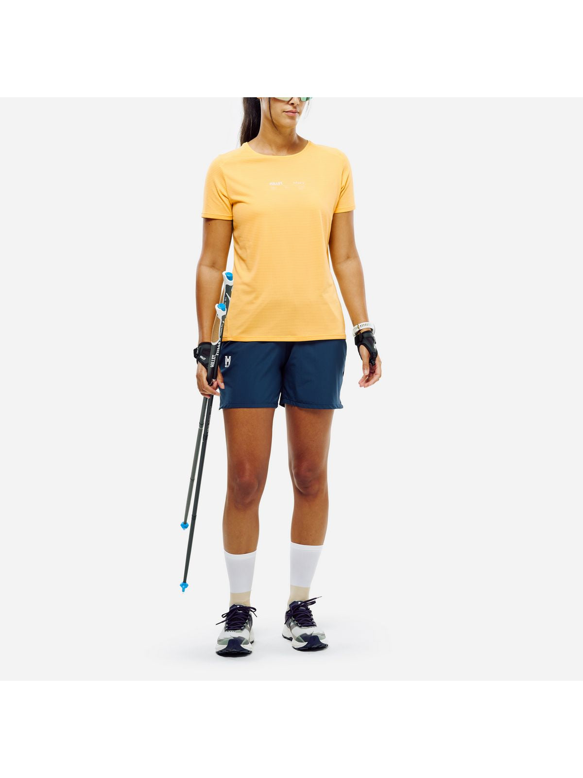 Koszulka damska MILLET Intense Essential Ts Ss W żółta