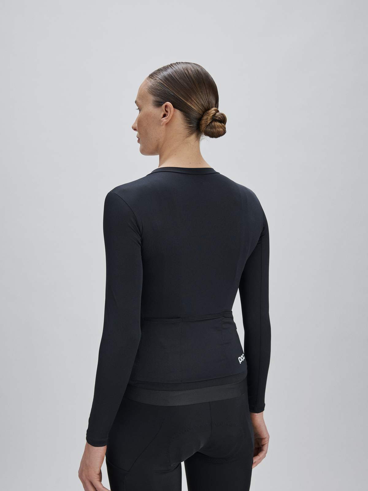 Koszulka rowerowa damska POC W's Cadence L/S Jersey czarna