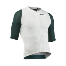Koszulka rowerowa NORTHWAVE Extreme Evo Jersey S/s biało zielony
