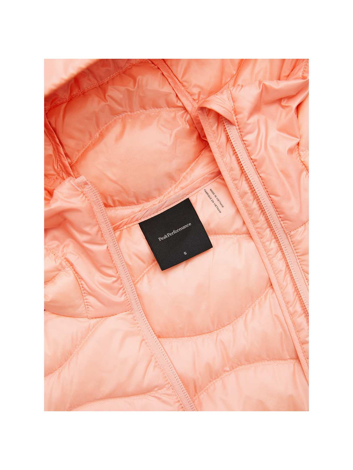 Kurtka PEAK PERFORMANCE Helium Down Hybrid Hood Women różowy