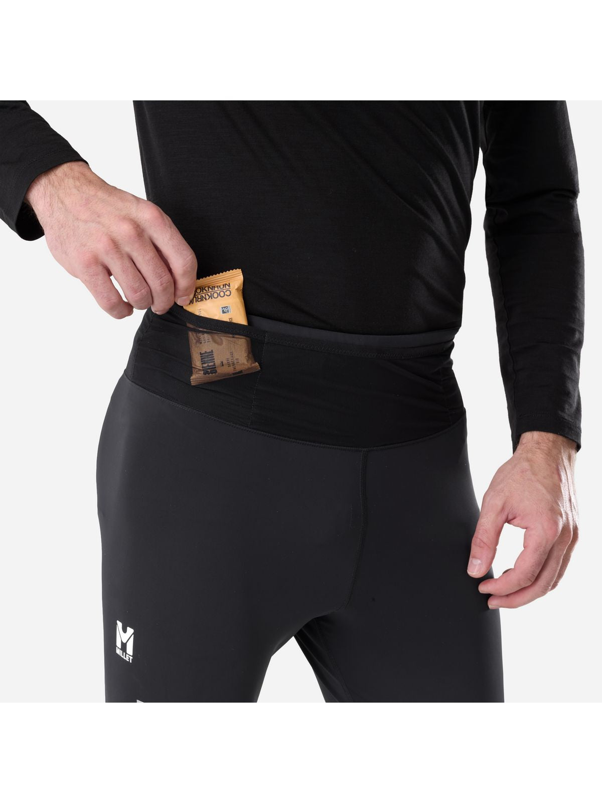 Legginsy męskie MILLET M Intense Tight M czarne