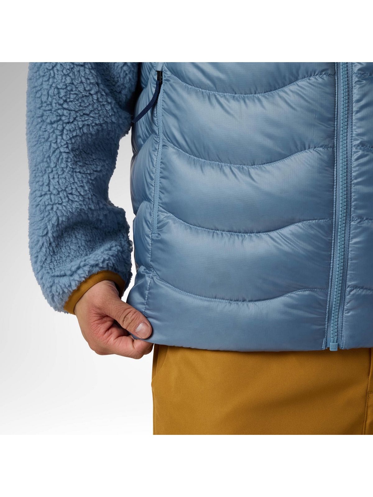Kamizelka męska ROSSIGNOL M Verok Down Vest niebieska