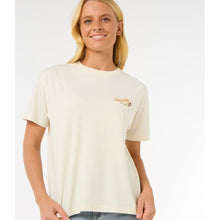 Koszulka RIP CURL Cala Vadella Relaxed Tee biały

