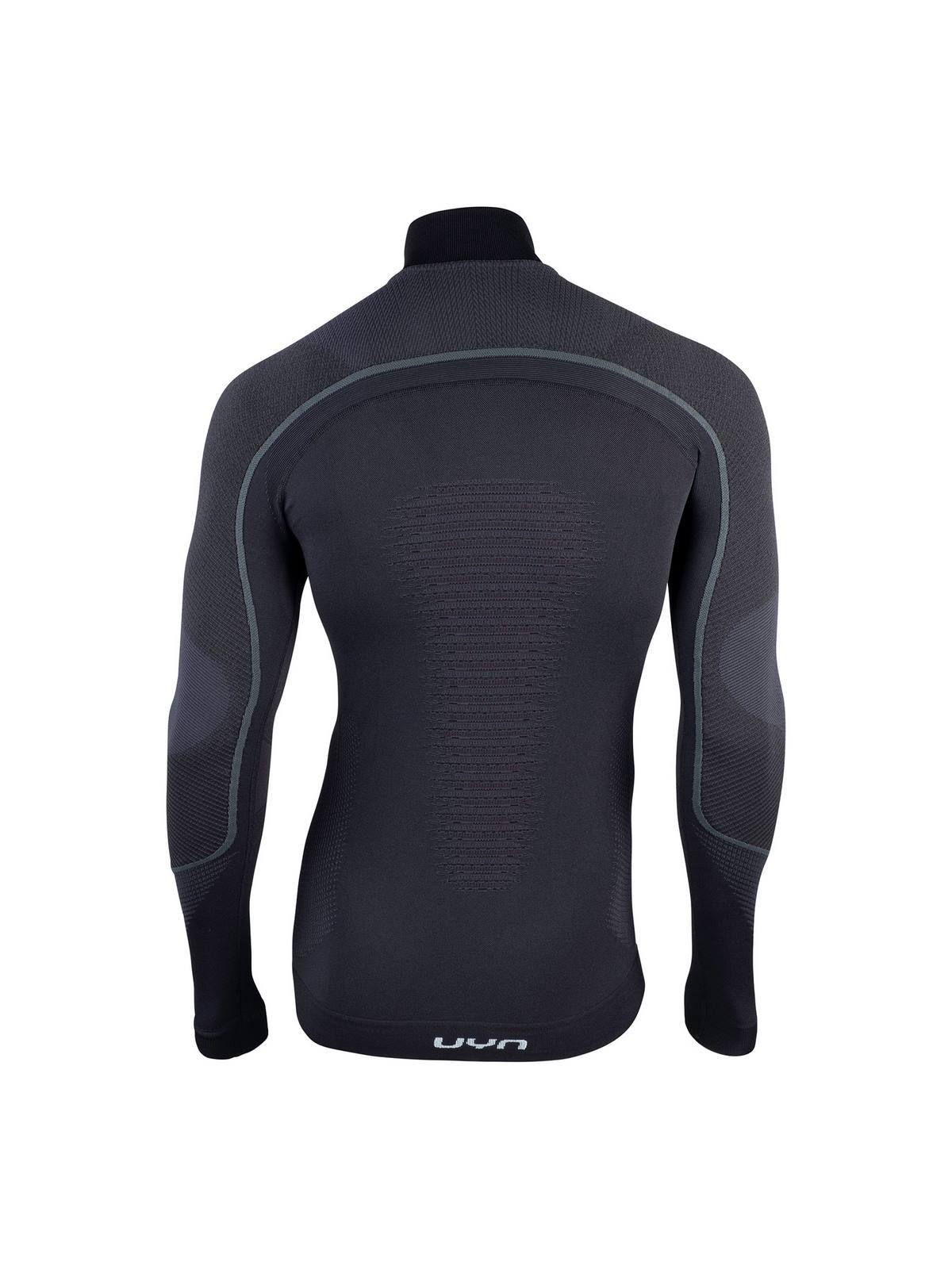 Koszulka UYN Ambityon Uw Shirt Lg Sl. Zip Up Turtle Neck czarny