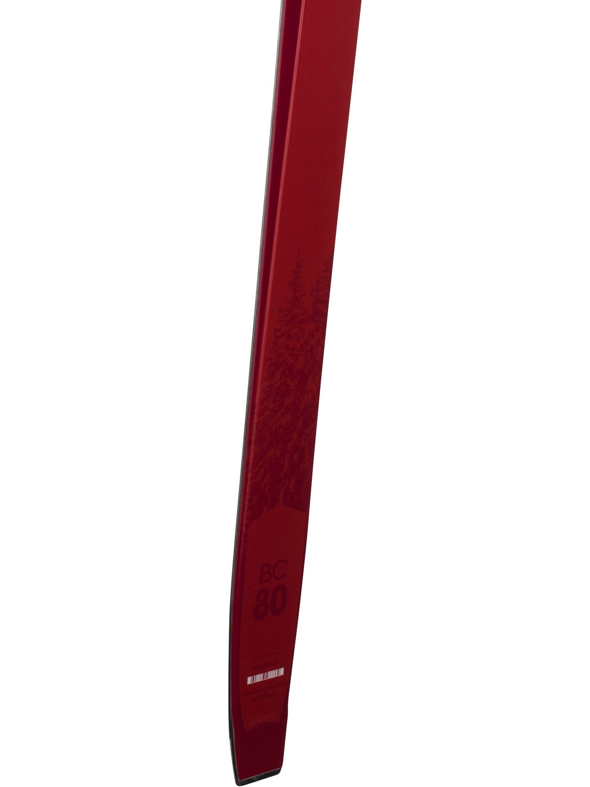 Narty backcountry ROSSIGNOL BC 80 Positrack - czerwone