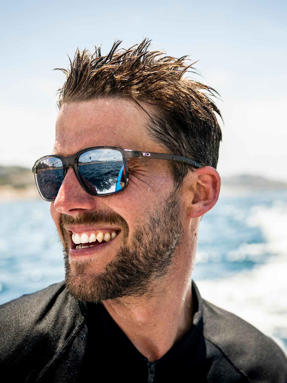 Okulary z polaryzacją JULBO Creek czarny/zielony | Spectron HD 3 Polarized - M - Adventure Sports