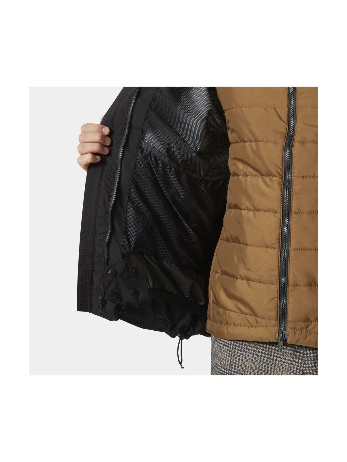 Kurtka narciarska męska HELLY HANSEN SWIFT 3IN1 JKT czarna