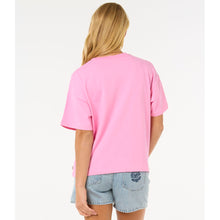 Koszulka damska RIP CURL Surf Puff Relaxed Tee różowa
