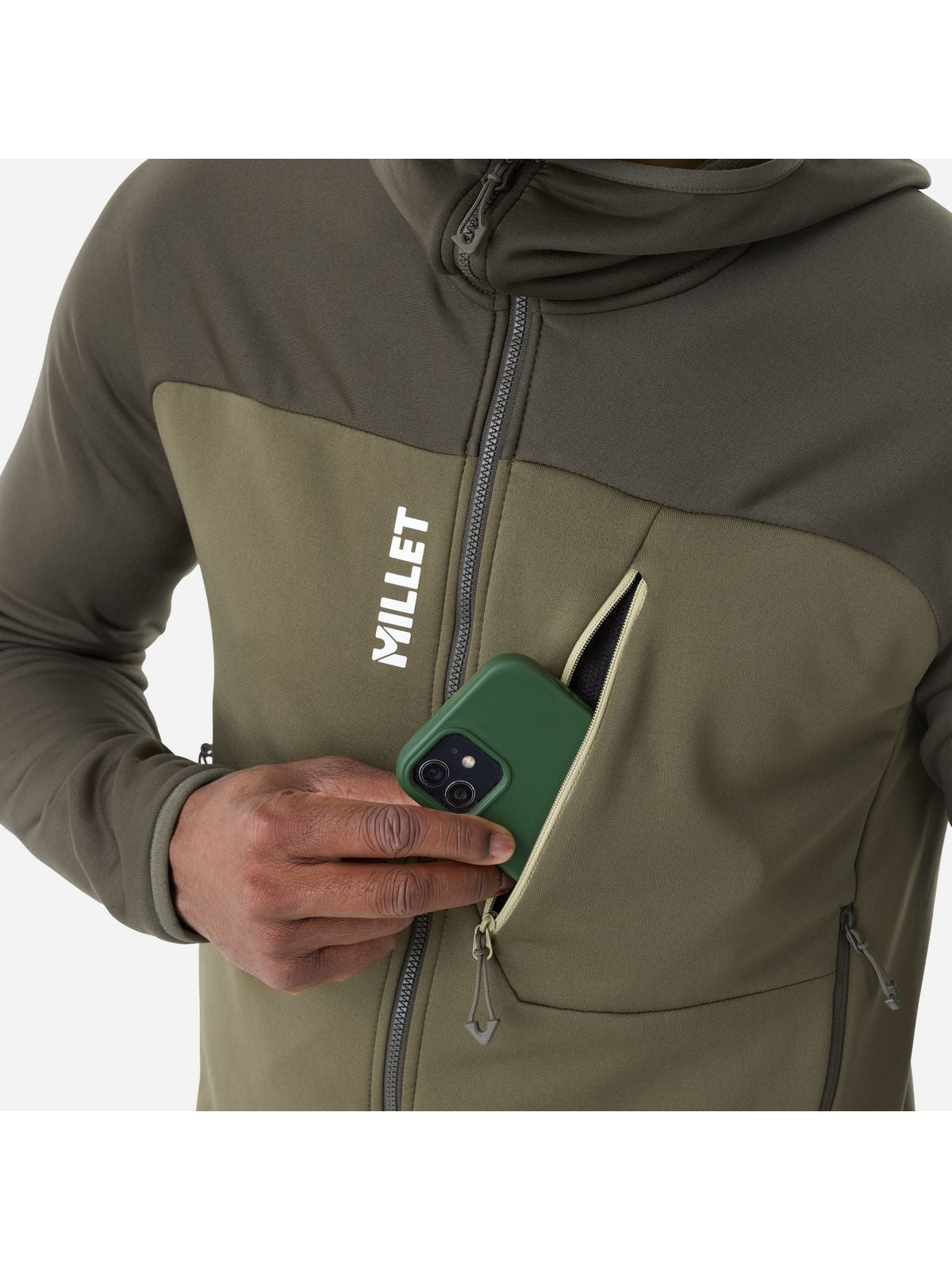 Bluza męska MILLET M Seneca Fleece Hoodie M zielona