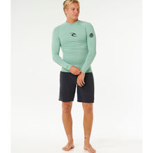 Lycra męska RIP CURL Waves Upf Perf L/S zielona
