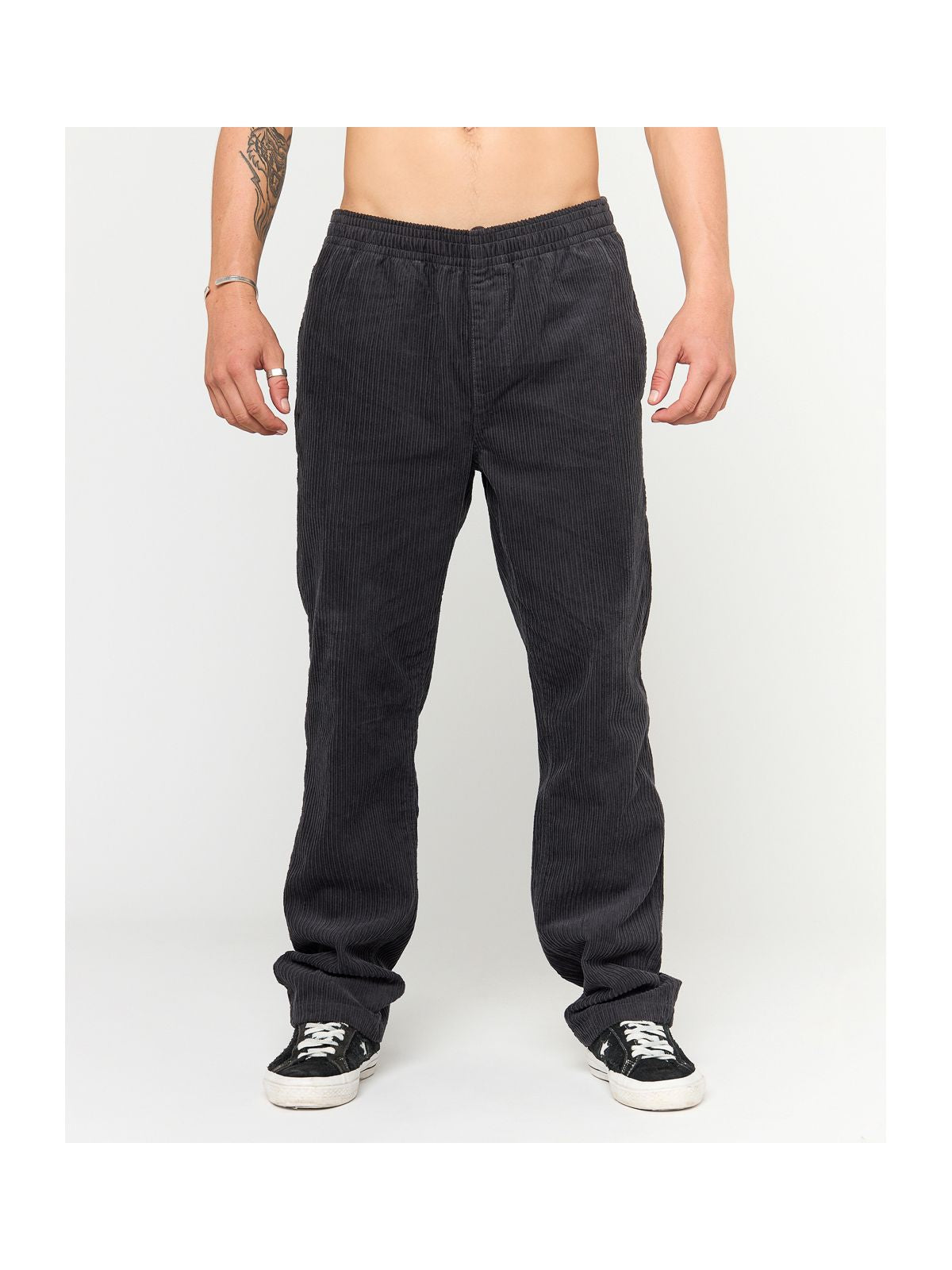 Spodnie RIP CURL CLASSIC SURF DOUBLE CORD PANT czarne