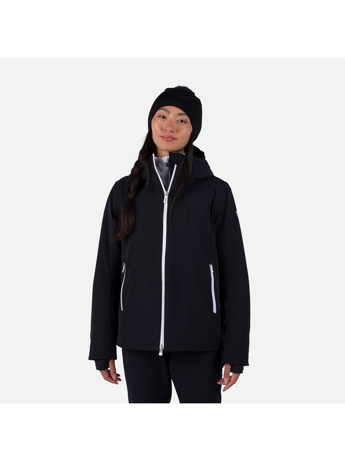 Kurtka narciarska damska ROSSIGNOL W Blackside Jkt czarny