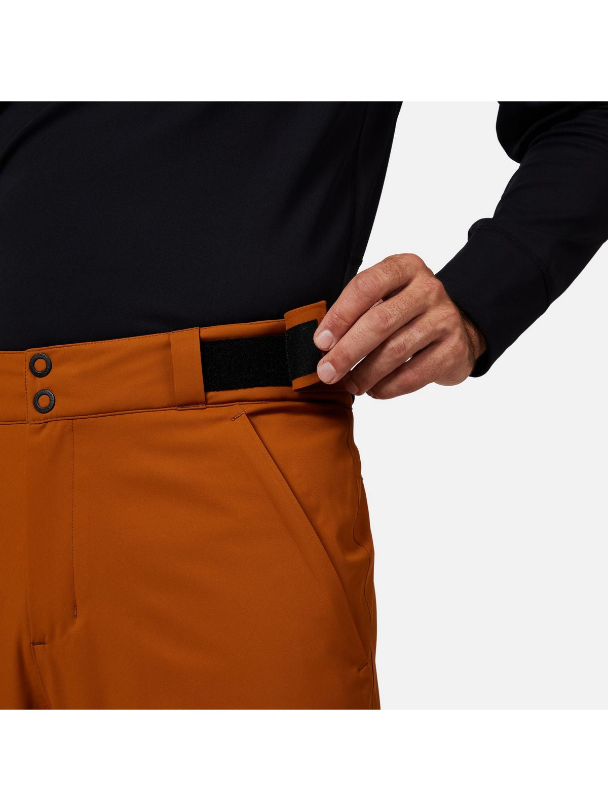 Spodnie narciarskie męskie ROSSIGNOL Outerlimits Insulated Pant brązowe
