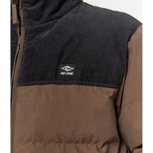 Kurtka RIP CURL FADE OUT CORD PUFFER JACKET brązowa
