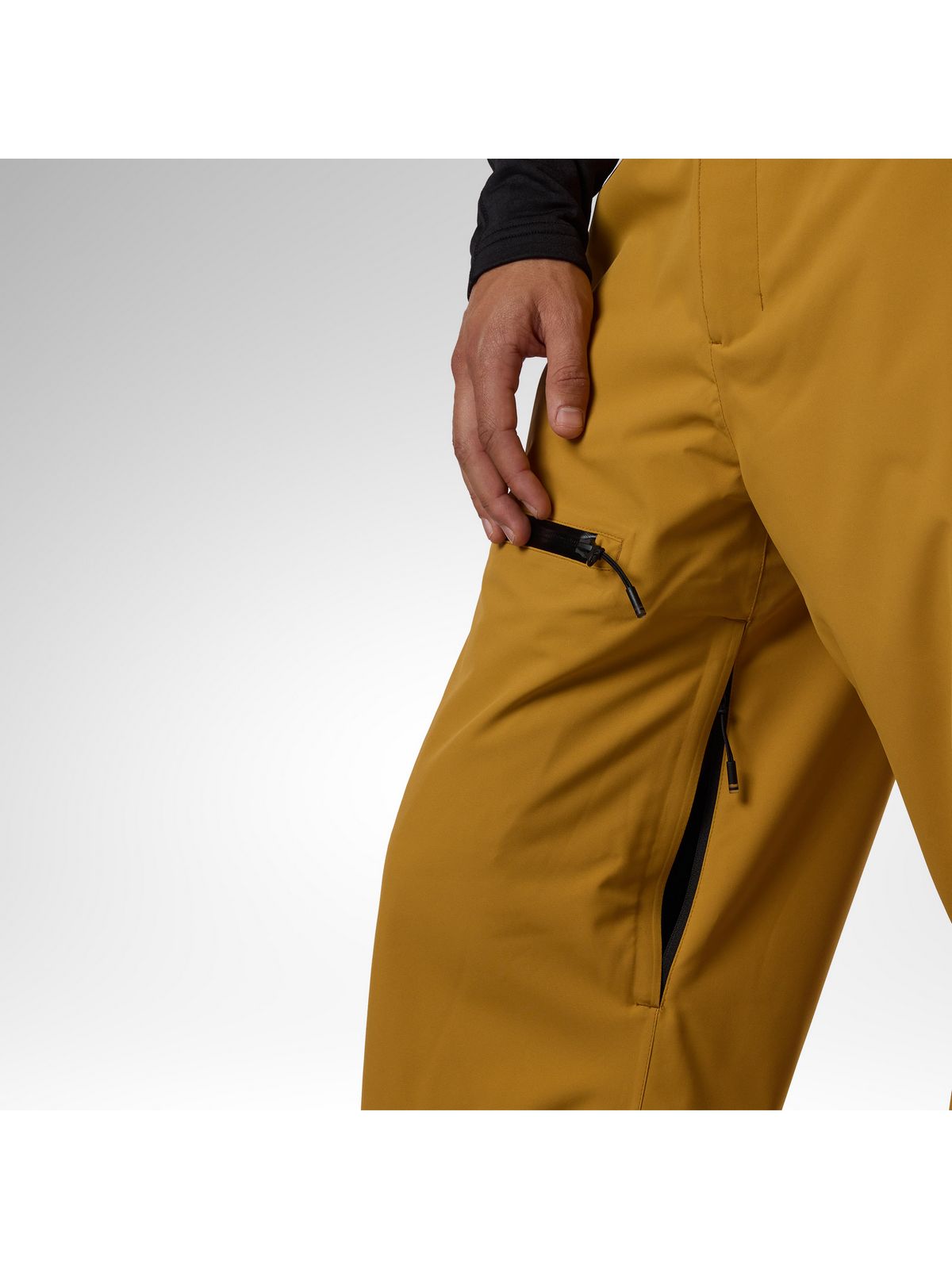Spodnie narciarskie męskie ROSSIGNOL Outerlimits Insulated Pant brązowe