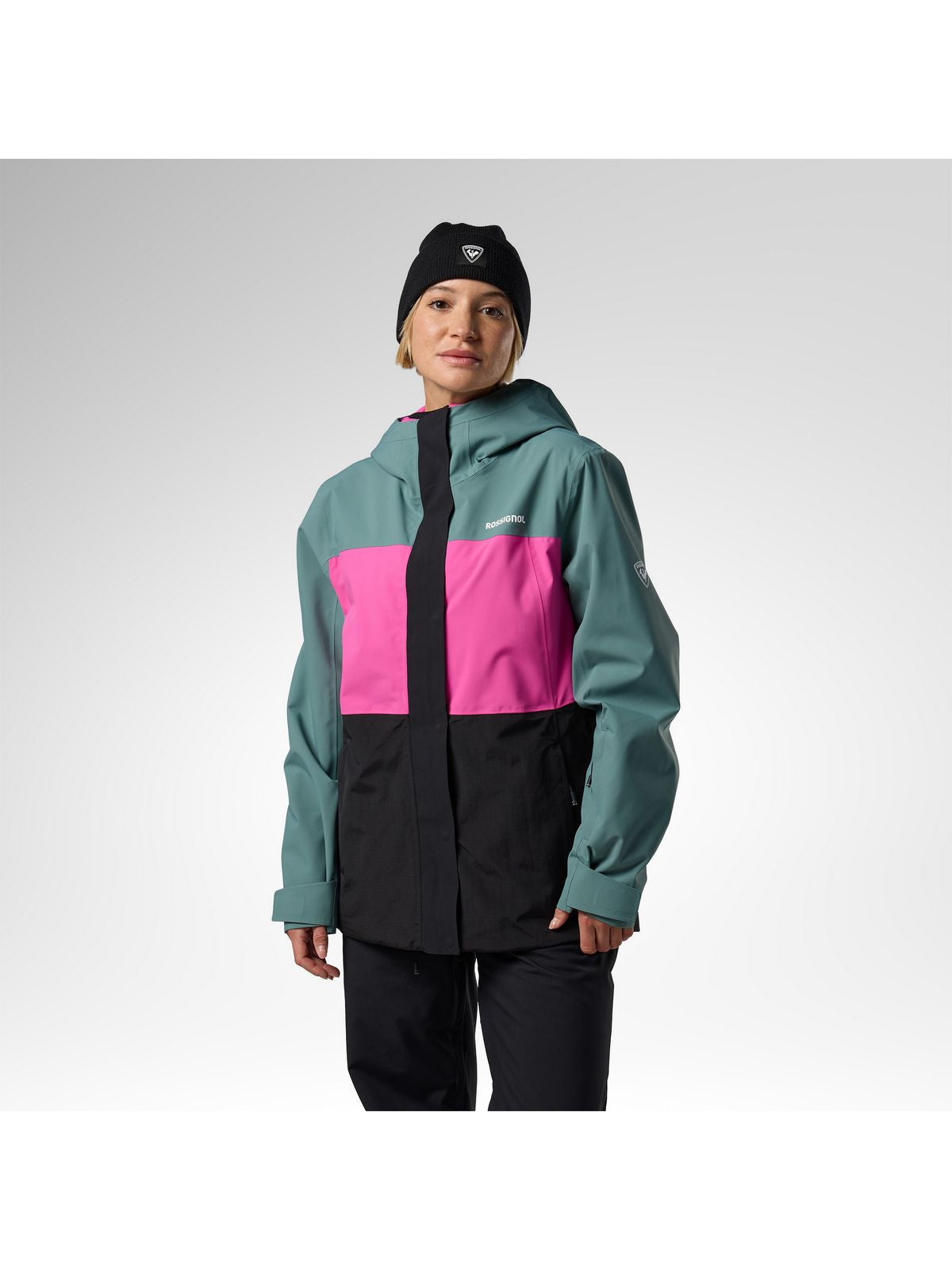Kurtka narciarska damska ROSSIGNOL W Desafio 2L Shell Jkt zielona