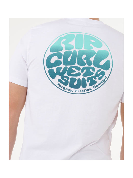 Koszulka RIP CURL WETTIE PASSAGE ICON TEE biała
