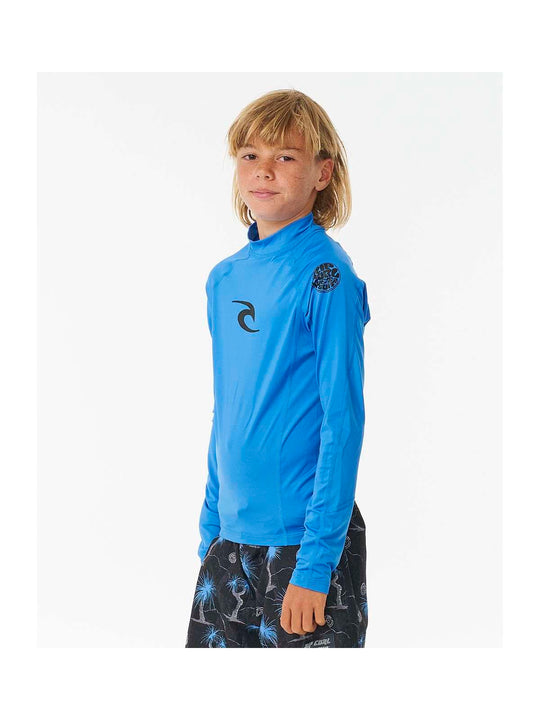 Lycra chłopięca RIP CURL Waves Upf L/S-Boy niebieska
