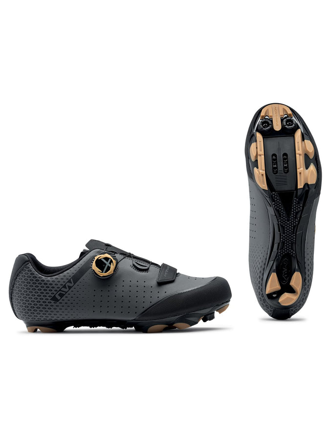 Buty rowerowe NORTHWAVE ORIGIN PLUS 2 - szary/miodowy