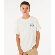 Koszulka juniorska RIP CURL RIP CURL Pro Peniche 26 Tee-Bo biała
