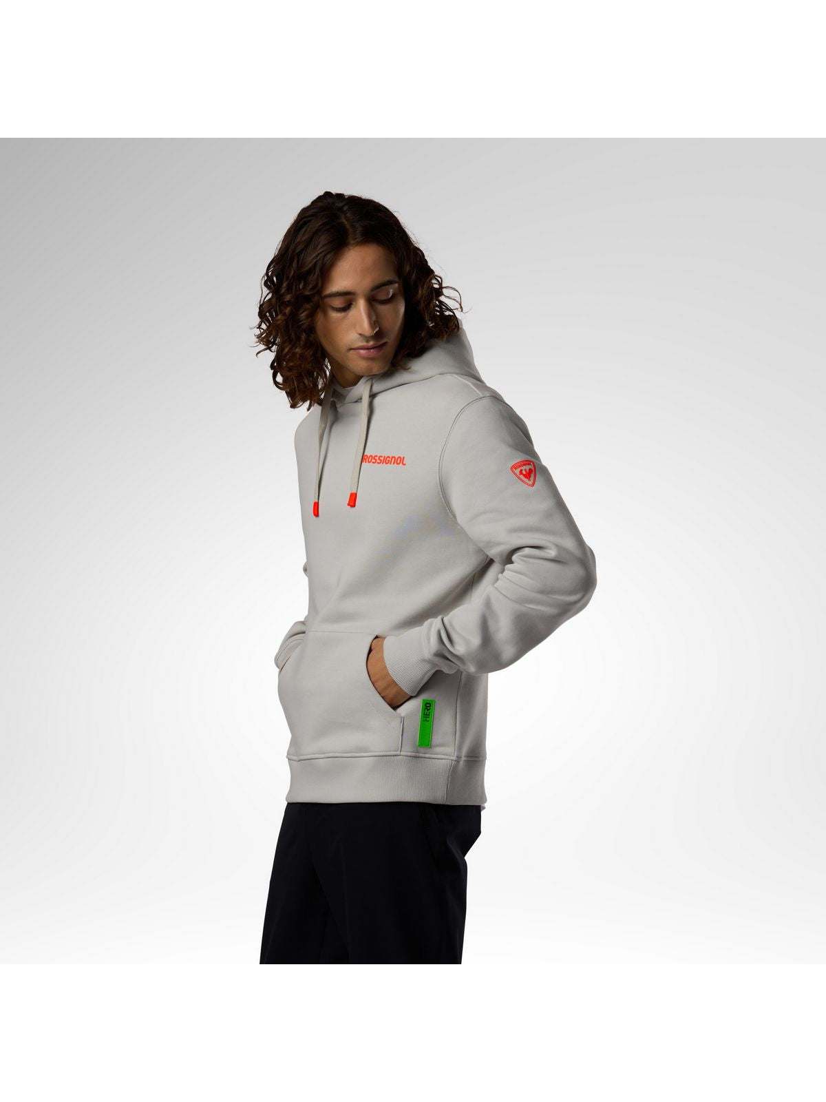 Bluza męska ROSSIGNOL M Hero Hoodie szara