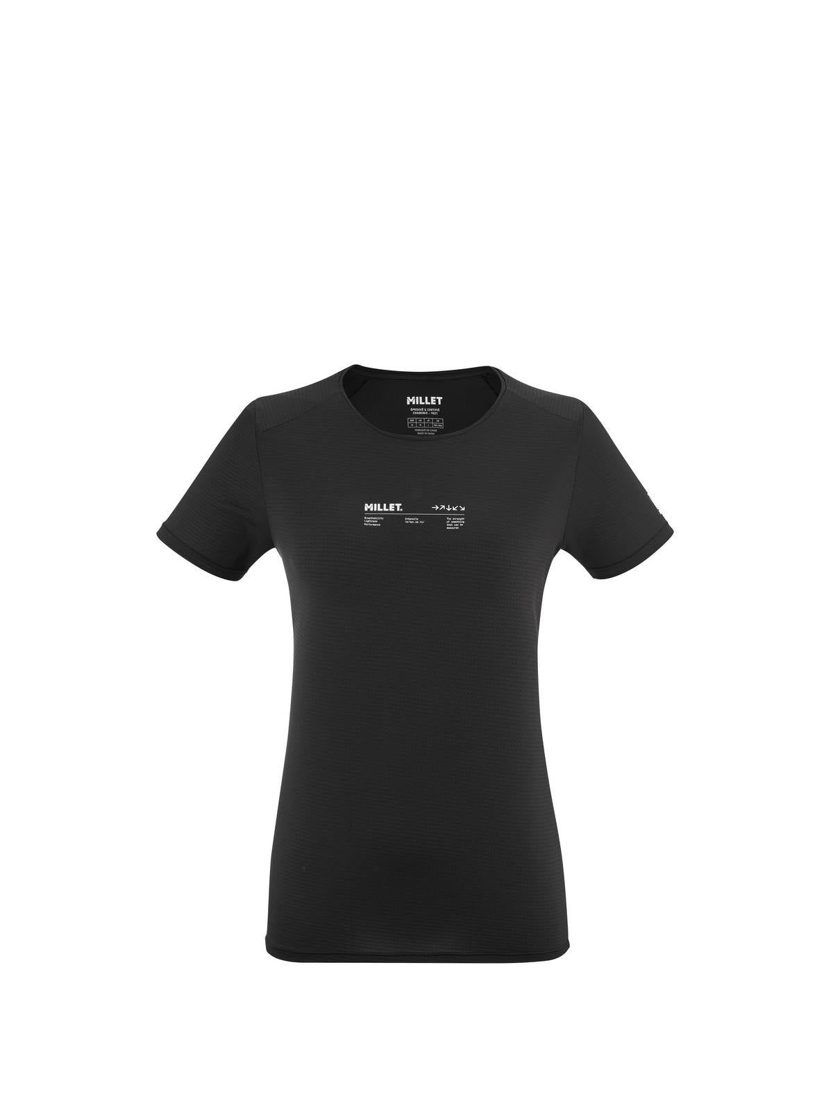 Koszulka MILLET INTENSE ESSENTIAL TS SS W czarny - Adventure Sports