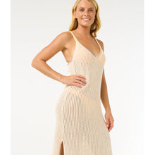 Sukienka RIP CURL Cala Vadella Crochet Dress biały
