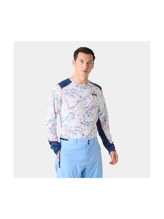 Bielizna termiczna męska HELLY HANSEN LIFA ACTIVE CREW biała
