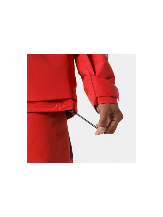 Kurtka męska żeglarska HELLY HANSEN PIER 4.0 JACKET czerwona - Adventure Sports
