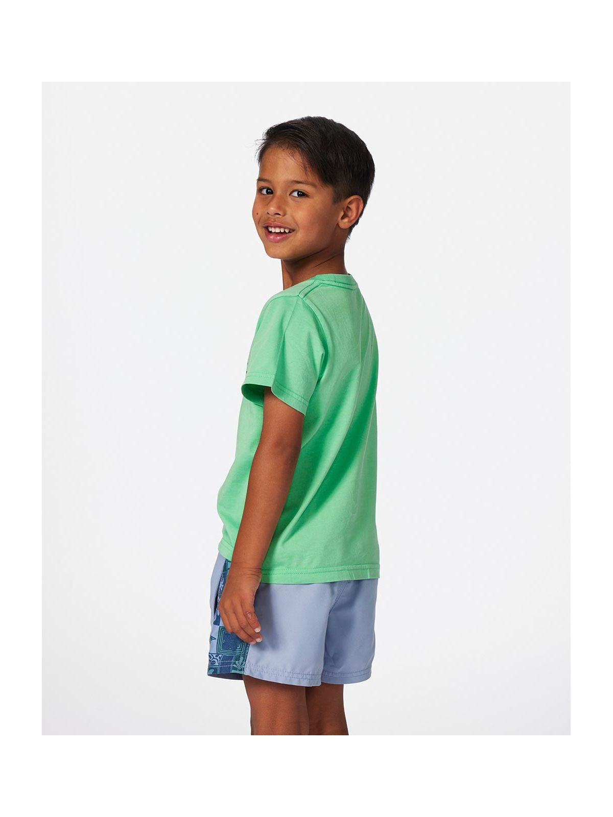 Koszulka RIP CURL Grom Energy Lizard Tee - Boy zielony