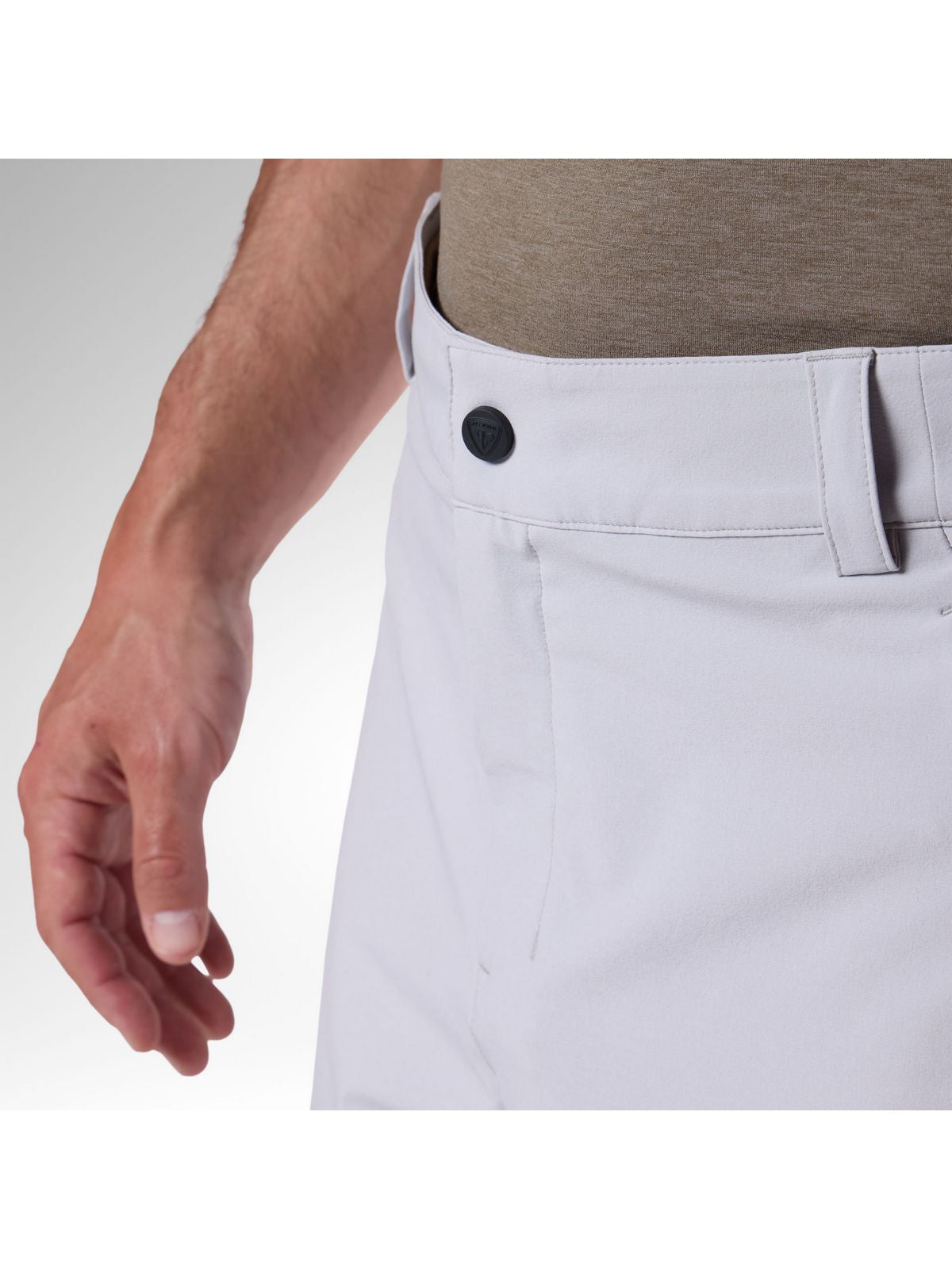 Szorty męskie ROSSIGNOL M Stretch Chino Short 7' szare