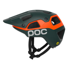 Kask rowerowy POC Cularis Pure zielono pomarańczowy
