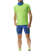 Koszulka biegowa męska UYN Exceleration Running Shirt – Lime/Sulphur Spring
