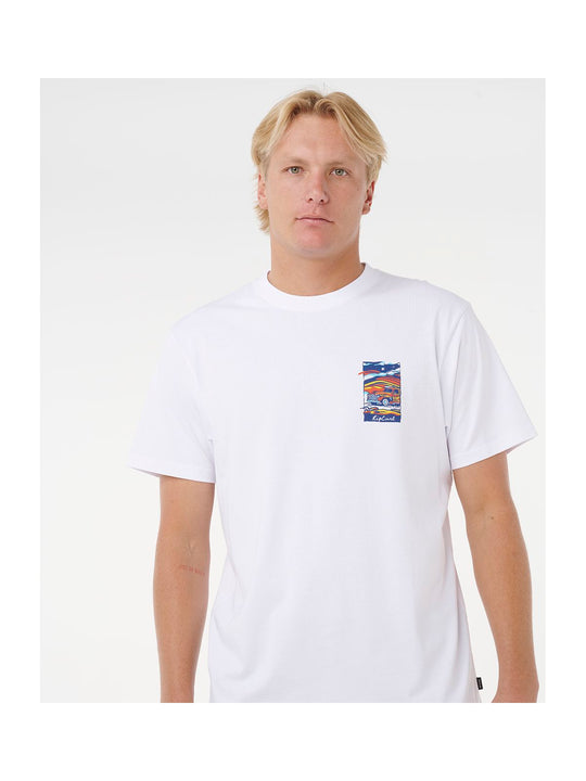 Koszulka RIP CURL SURF TRIP TEE biała
