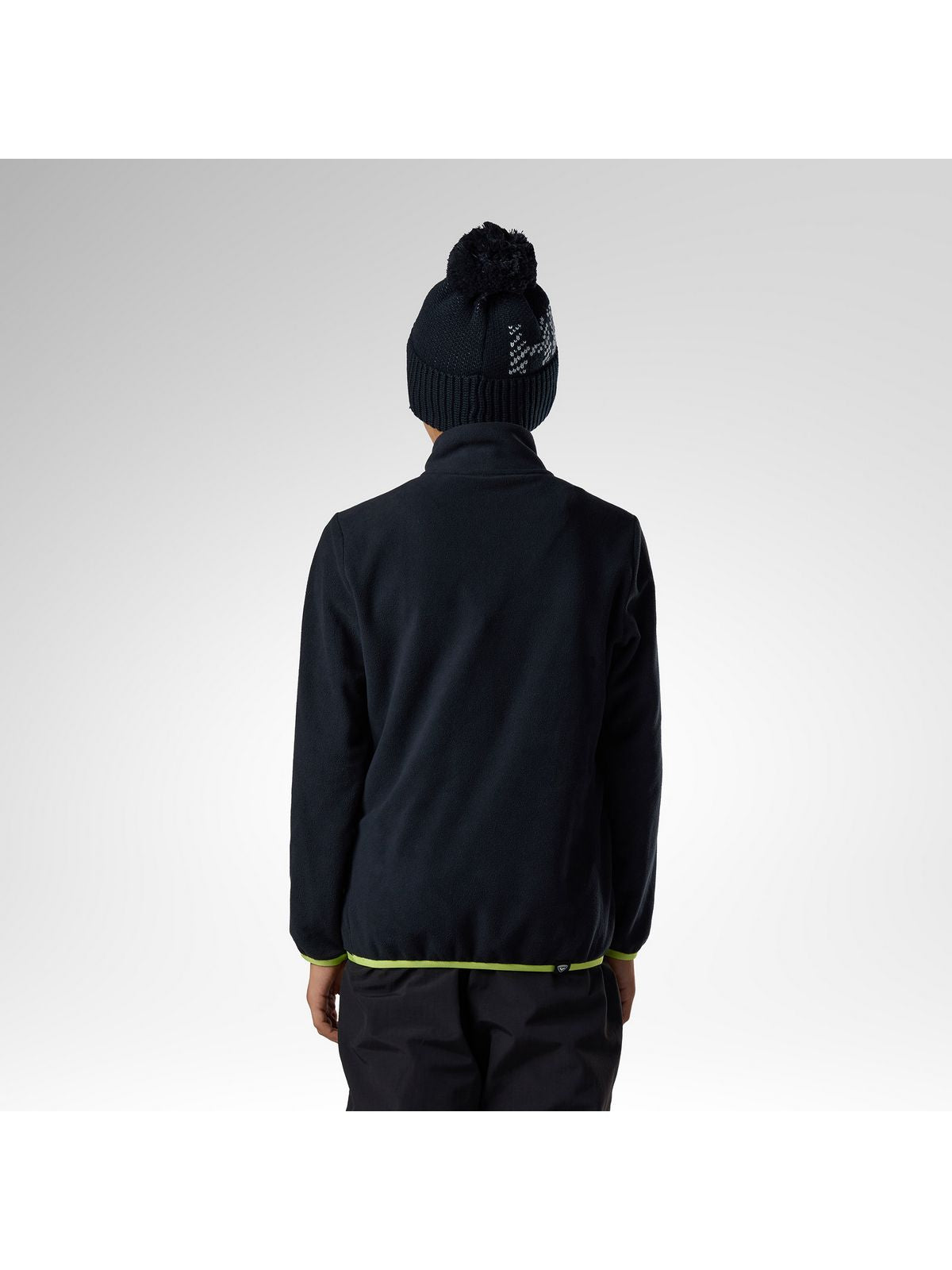Bluza juniorska ROSSIGNOL Jr Quarter Zip Polar Fleece czarna