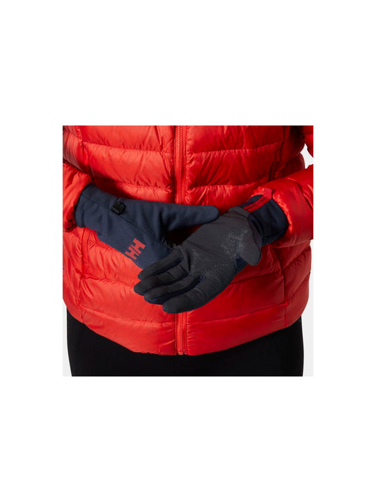Rękawice HELLY HANSEN Hardface Fleece Touch Glove kolor granatowy
