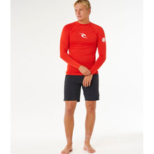 Lycra męska RIP CURL Waves Upf Perf L/S czerwona
