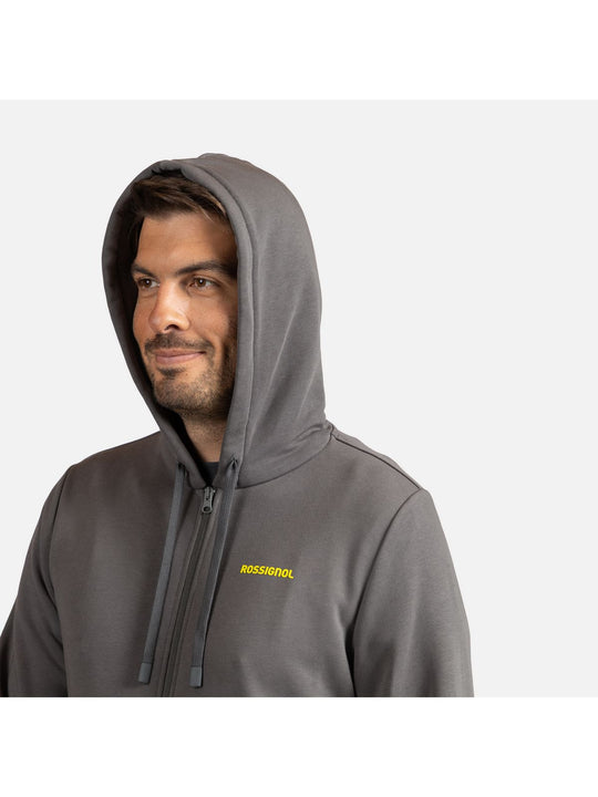 Bluza męska ROSSIGNOL Presset Fz H szara - Adventure Sports
