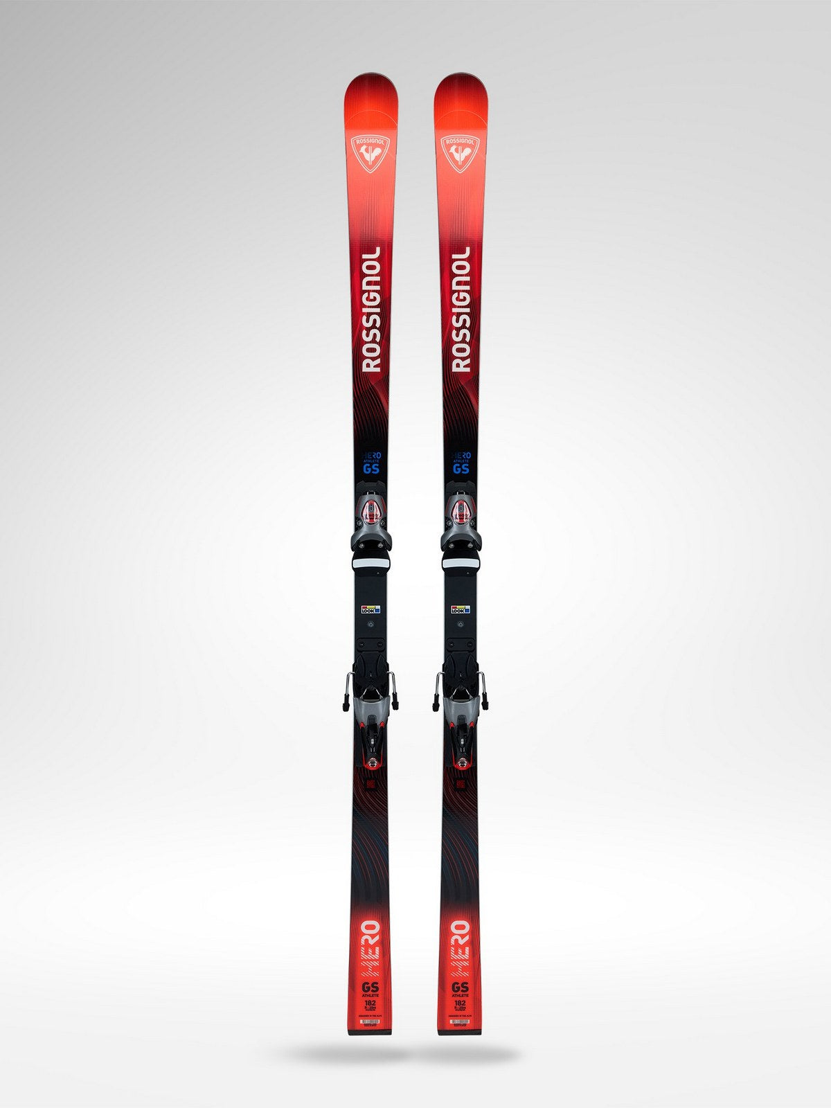 Narty ROSSIGNOL Hero Athlete GS 170-182 R22 + wiązania LOOK Spx 12 Rockerace Gw Silver Red